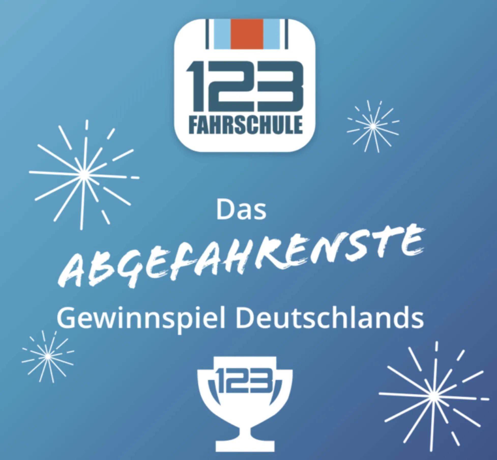 Gewinnspielgrafik 123Fahrschule