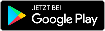 Schwarzer Google Play Button