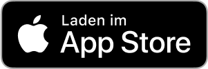 Schwarzer App Store Button