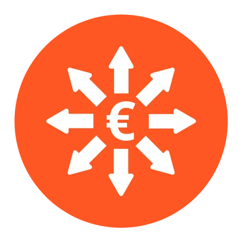 Logo mit einem Eurozeichen
