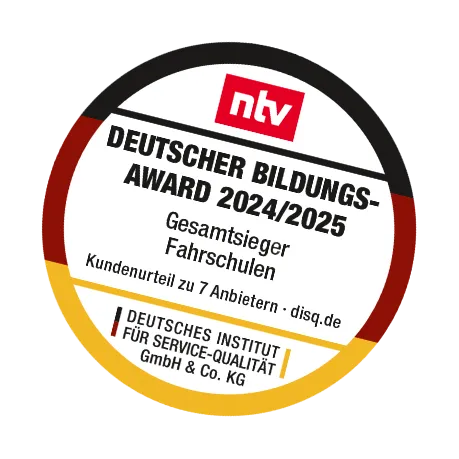 Siegel ntv Deutscher Bildungsaward 2024/2025