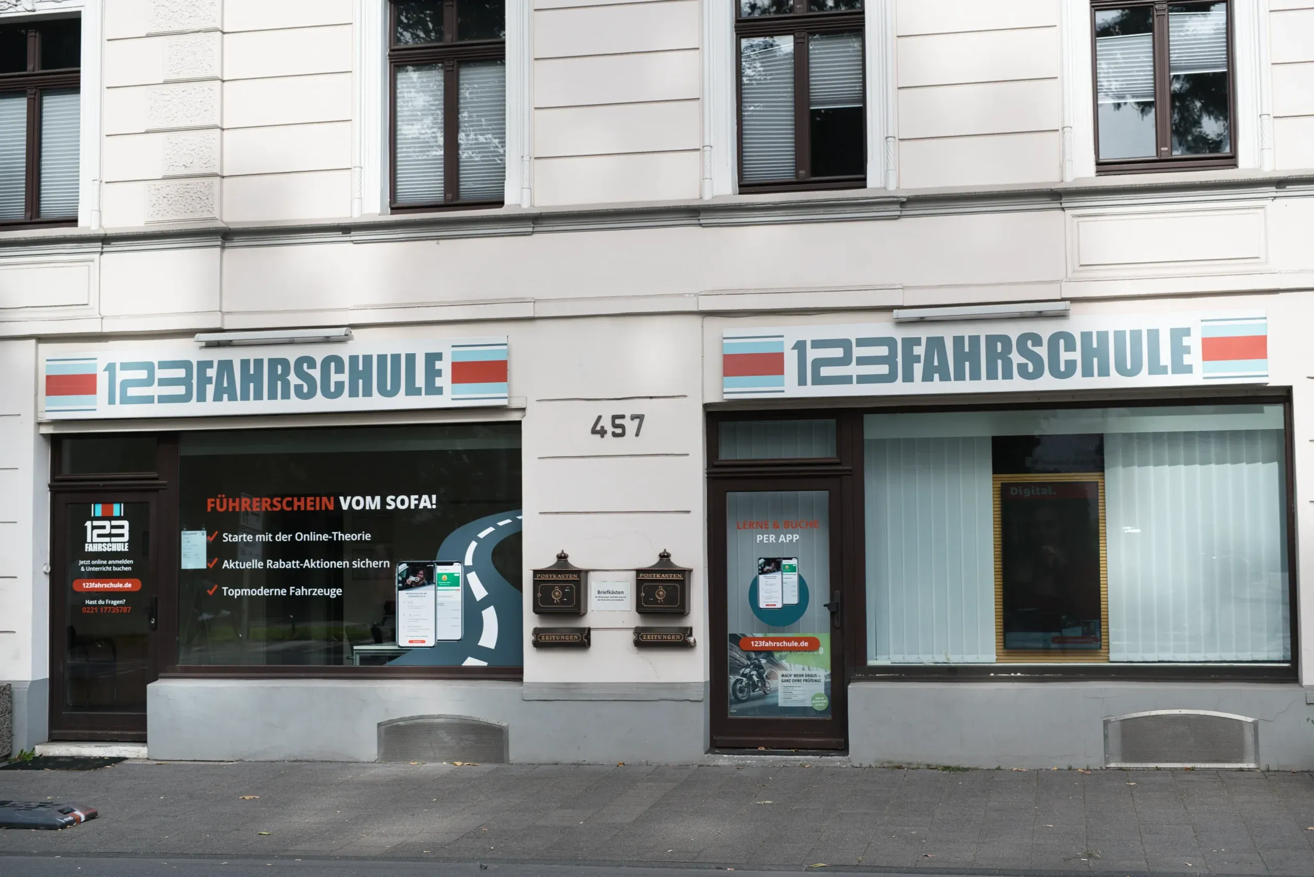 123Fahrschule_Filiale_außen_Köln_Holweide